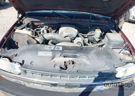 2002 Chevrolet Silverado 1500 Ls из США, поврежденный, VIN 2GCEK19T821402035